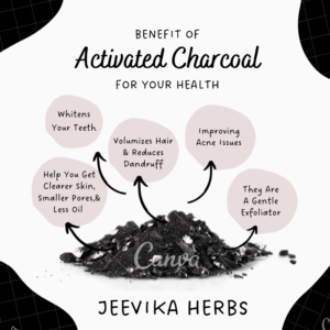 Activated Charcoal Powder 100g – Natural Detox for Face, Teeth & Hair