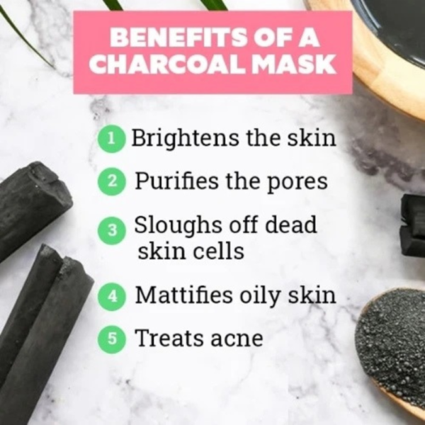 Activated Charcoal Powder 100g – Natural Detox for Face, Teeth & Hair - Image 4