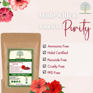 Hibiscus Powder for Skincare, Haircare & Herbal Remedies