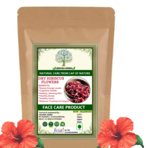 Dry Hibiscus Flower for Skincare, Haircare & Herbal Remedies